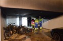 Feuer Koeln Porz Wahn Am Bahnhof P206